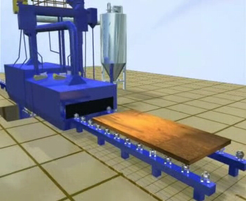 鋼板除銹拋丸機